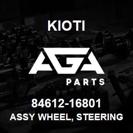 84612-16801 Kioti ASSY WHEEL, STEERING V | AGA Parts