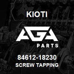 84612-18230 Kioti SCREW TAPPING | AGA Parts