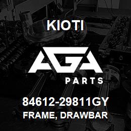 84612-2981-1GY Kioti FRAME, DRAW BAR | AGA Parts