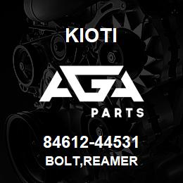 84612-44531 Kioti BOLT,REAMER | AGA Parts