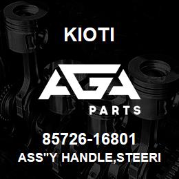 85726-16801 Kioti ASS'Y HANDLE,STEERING DNR V | AGA Parts