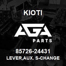 85726-24431 Kioti LEVER,AUX. S-CHANGE | AGA Parts