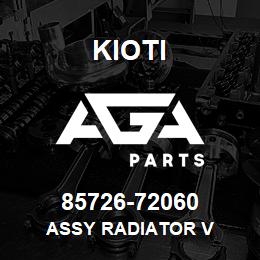 85726-72060 Kioti ASSY RADIATOR V | AGA Parts