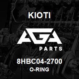 8HBC04-2700 Kioti O-RING | AGA Parts