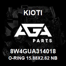 8W4GUA314018 Kioti O-RING 15.88X2.62 NBR 70 SH V | AGA Parts