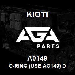 A0149 Kioti O-RING (USE AO149) DNR V | AGA Parts