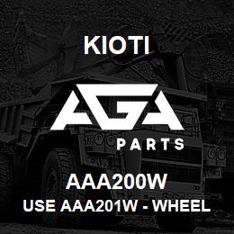 AAA200W Kioti USE AAA201W - WHEEL RIM FRONT LEFT AG V | AGA Parts