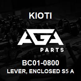 BC01-0800 Kioti LEVER, ENCLOSED S5 ASSY (KIT) OBS V | AGA Parts