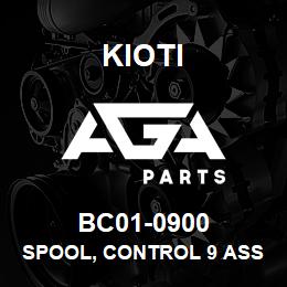 BC01-0900 Kioti SPOOL, CONTROL 9 ASSY OBS V | AGA Parts