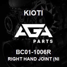 BC01-1006R Kioti RIGHT HAND JOINT (NIMCO VALVE) | AGA Parts