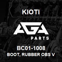 BC01-1008 Kioti BOOT, RUBBER OBS V | AGA Parts