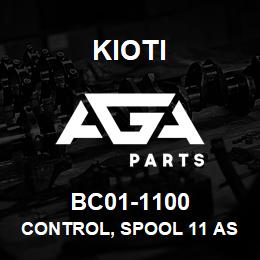 BC01-1100 Kioti CONTROL, SPOOL 11 ASSY OBS V | AGA Parts