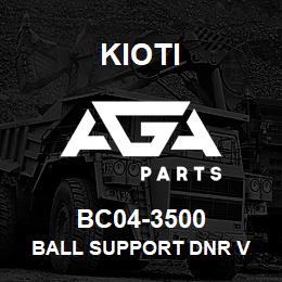 BC04-3500 Kioti BALL SUPPORT DNR V | AGA Parts