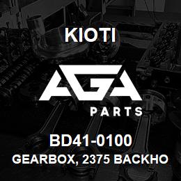 BD41-0100 Kioti GEARBOX, 2375 BACKHOE USE PK01-0100-PR | AGA Parts