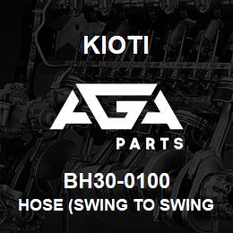 BH30-0100 Kioti HOSE (SWING TO SWING) | AGA Parts