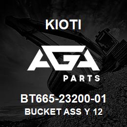 BT665-23200-01 Kioti BUCKET ASS Y 12 | AGA Parts