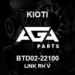 BTD02-22100 Kioti LINK RH V | AGA Parts