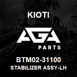 BTM02-31100 Kioti STABILIZER ASSY-LH | AGA Parts