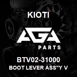 BTV02-31000 Kioti BOOT LEVER ASS'Y V | AGA Parts