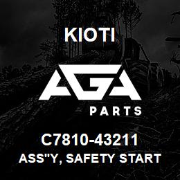 C7810-43211 Kioti ASS'Y, SAFETY STARTER SWITCH | AGA Parts