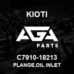 C7910-18213 Kioti PLANGE,OIL INLET | AGA Parts