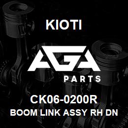 CK06-0200R Kioti BOOM LINK ASSY RH DNR V | AGA Parts