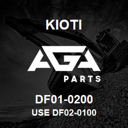 DF01-0200 Kioti USE DF02-0100 | AGA Parts