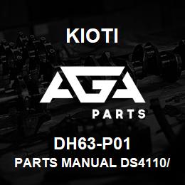 DH63-P01 Kioti PARTS MANUAL DS4110/4510 (HS) | AGA Parts