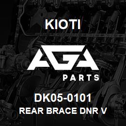 DK05-0101 Kioti REAR BRACE DNR V | AGA Parts