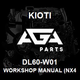 DL60-W01 Kioti WORKSHOP MANUAL (NX4510/5010/5510/6010) DNR V | AGA Parts