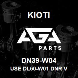 DN39-W04 Kioti USE DL60-W01 DNR V | AGA Parts