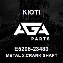 E5205-23483 Kioti METAL 2,CRANK SHAFT V | AGA Parts