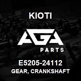 E5205-24112 Kioti GEAR, CRANKSHAFT | AGA Parts