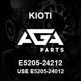 E5205-24212 Kioti USE E5205-24012 | AGA Parts