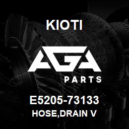 E5205-73133 Kioti HOSE,DRAIN V | AGA Parts