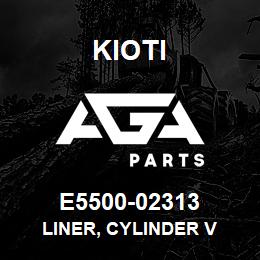 E5500-02313 Kioti LINER, CYLINDER V | AGA Parts