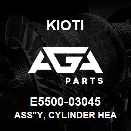 E5500-03045 Kioti ASS'Y, CYLINDER HEAD V | AGA Parts