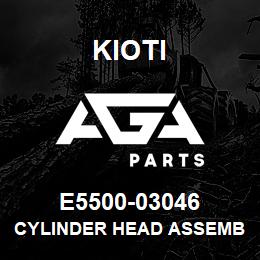 E5500-03046 Kioti CYLINDER HEAD ASSEMBLY V | AGA Parts