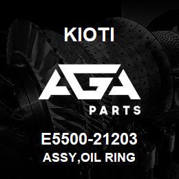 E5500-21203 Kioti ASSY,OIL RING | AGA Parts