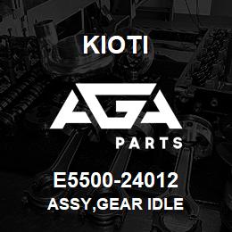 E5500-24012 Kioti ASSY,GEAR IDLE | AGA Parts