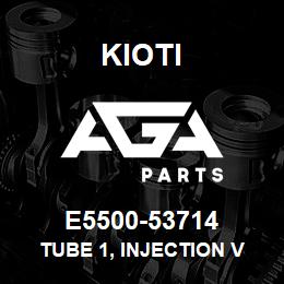 E5500-53714 Kioti TUBE 1, INJECTION V | AGA Parts