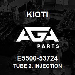 E5500-53724 Kioti TUBE 2, INJECTION | AGA Parts