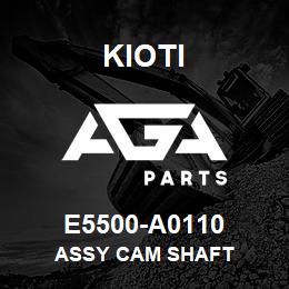 E5500-A0110 Kioti ASSY CAM SHAFT | AGA Parts