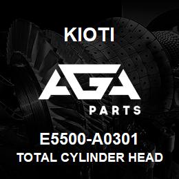 E5500-A0301 Kioti TOTAL CYLINDER HEAD ASSY | AGA Parts