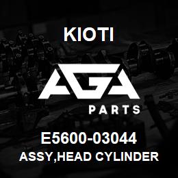 E5600-03044 Kioti ASSY,HEAD CYLINDER | AGA Parts