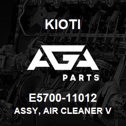 E5700-11012 Kioti ASSY, AIR CLEANER V | AGA Parts