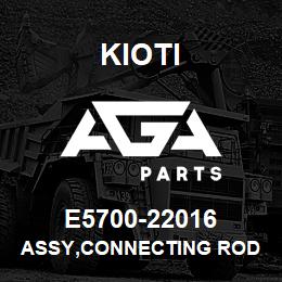 E5700-22016 Kioti ASSY,CONNECTING ROD V | AGA Parts