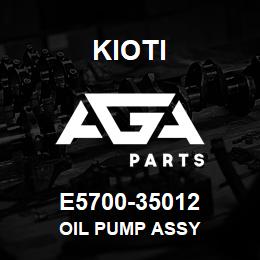 E5700-35012 Kioti OIL PUMP ASSY | AGA Parts