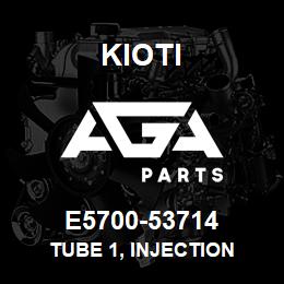 E5700-53714 Kioti TUBE 1, INJECTION | AGA Parts