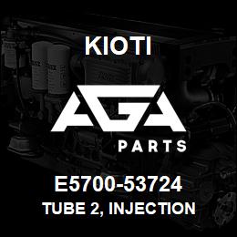 E5700-53724 Kioti TUBE 2, INJECTION | AGA Parts